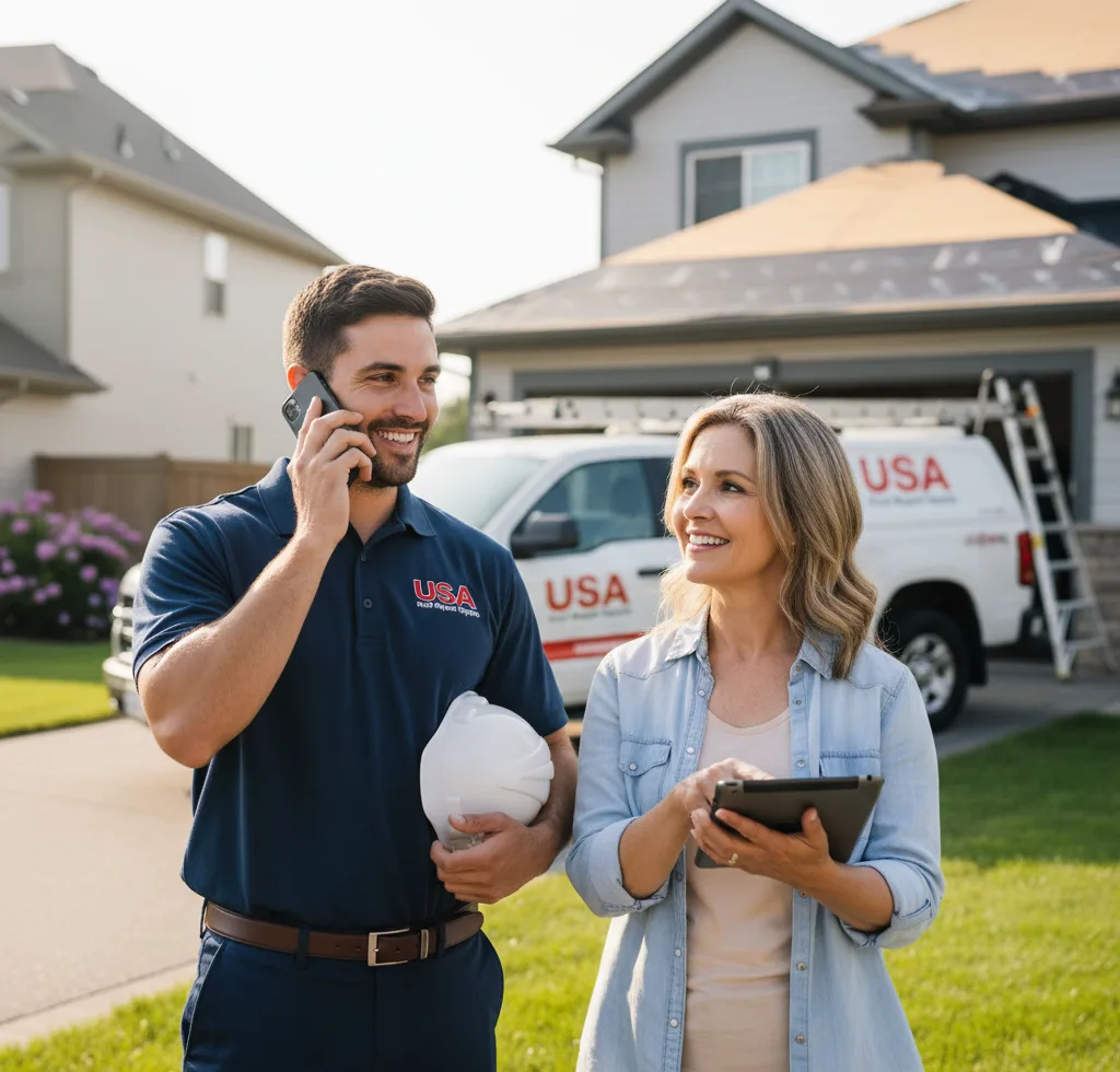 USA Roof Repair Experts customer support in Fair Haven